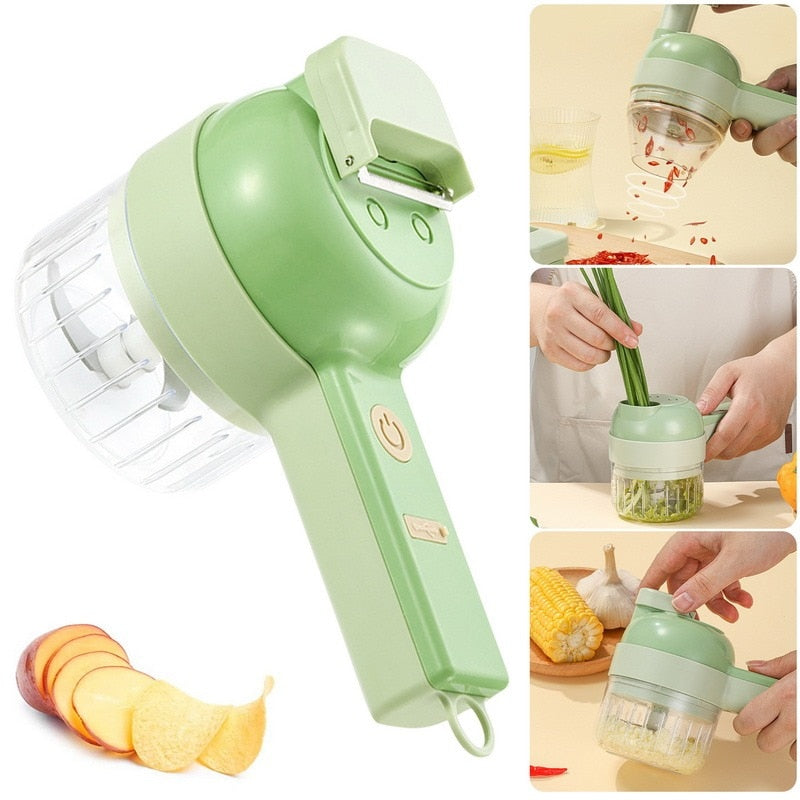 Multifunctional wireless electric grinder
