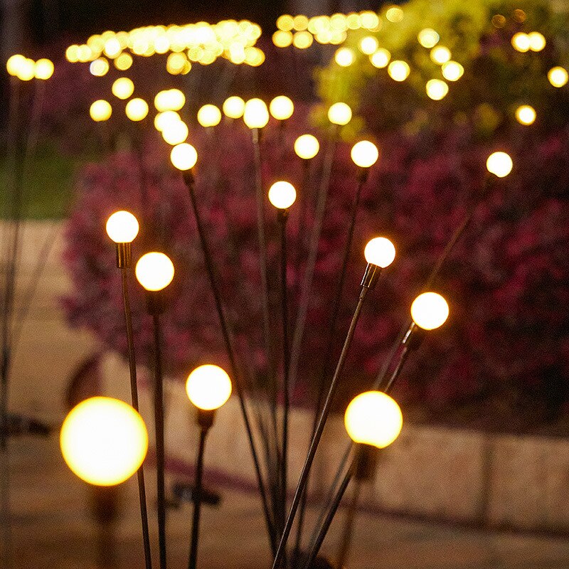 Solar Powered Firefly Garden Light