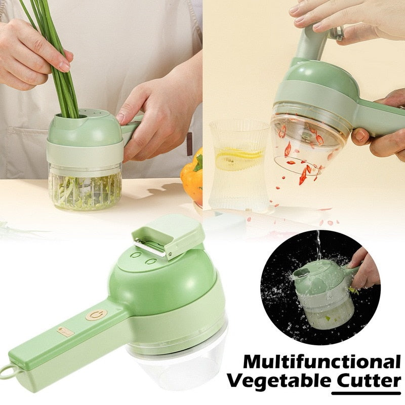 Multifunctional wireless electric grinder