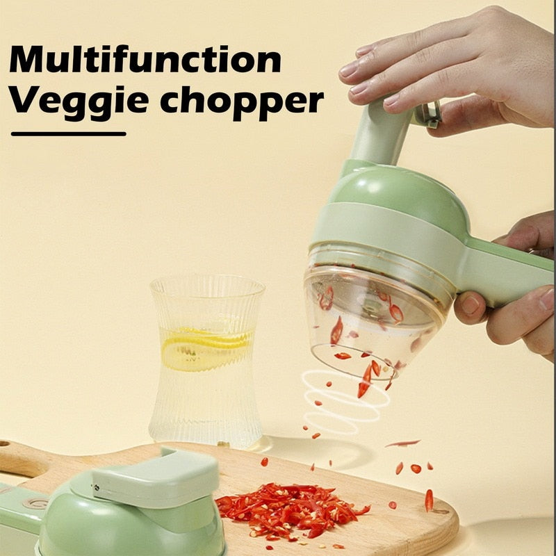 Multifunctional wireless electric grinder