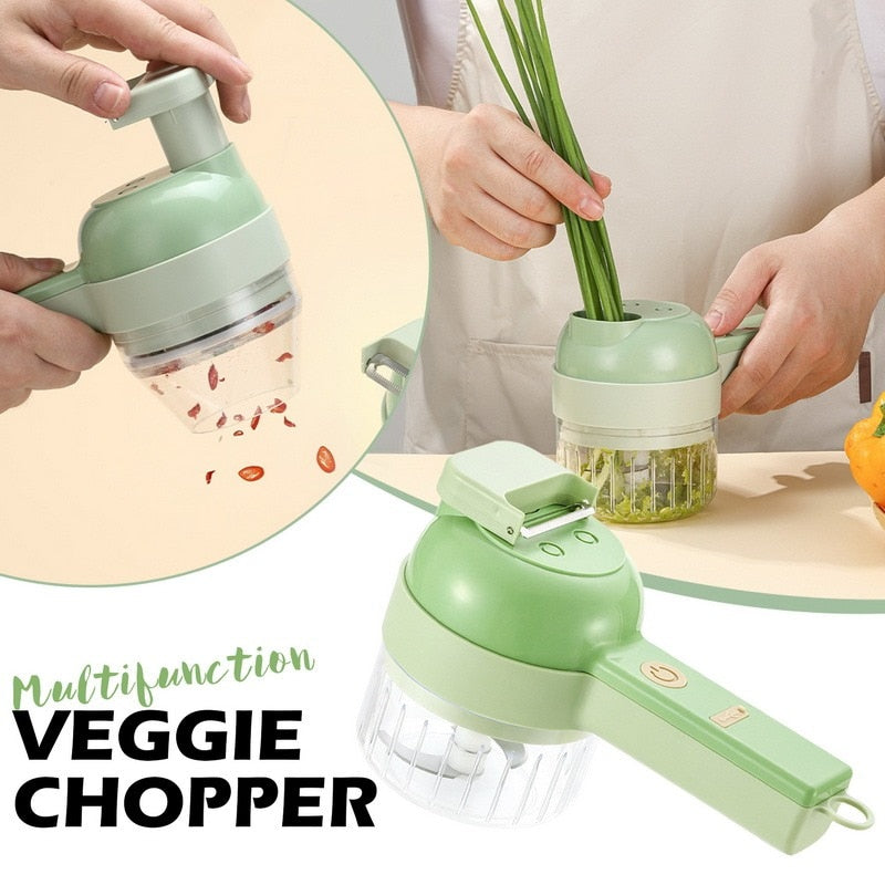 Multifunctional wireless electric grinder