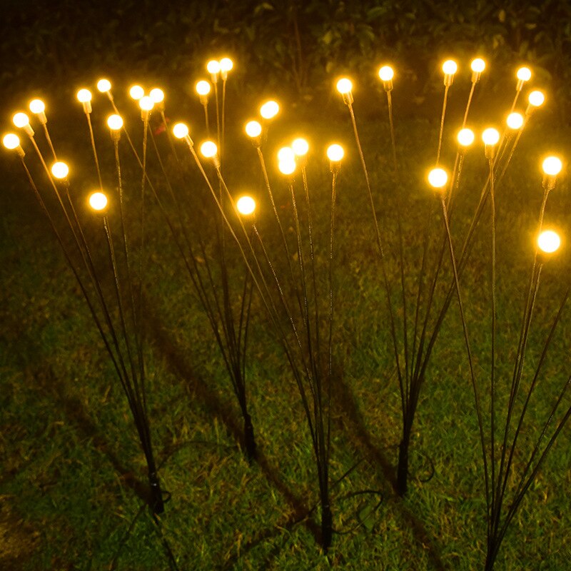 Solar Powered Firefly Garden Light