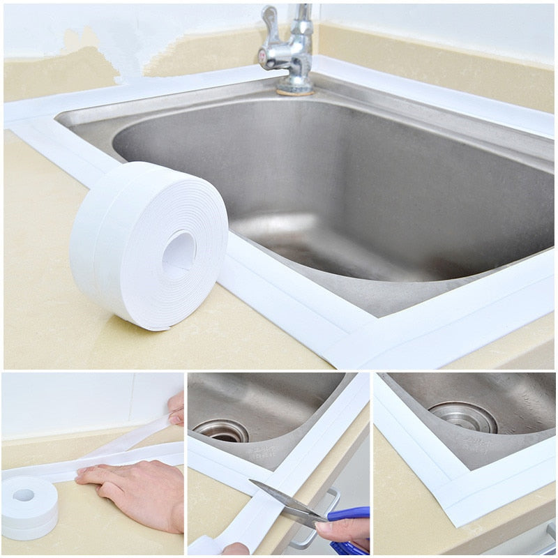 Professional Self-Adhesive Caulk Strip-(Anti-Mildew Tape)