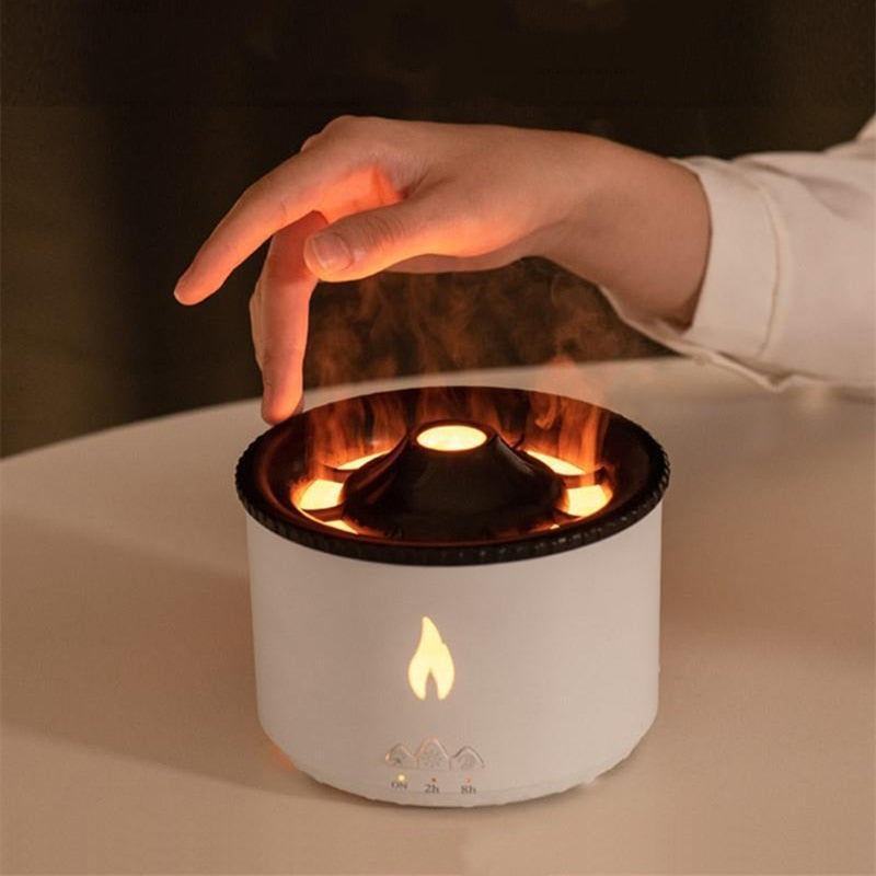 Creative Volcano Aromatherapy Jellyfish Humidifier