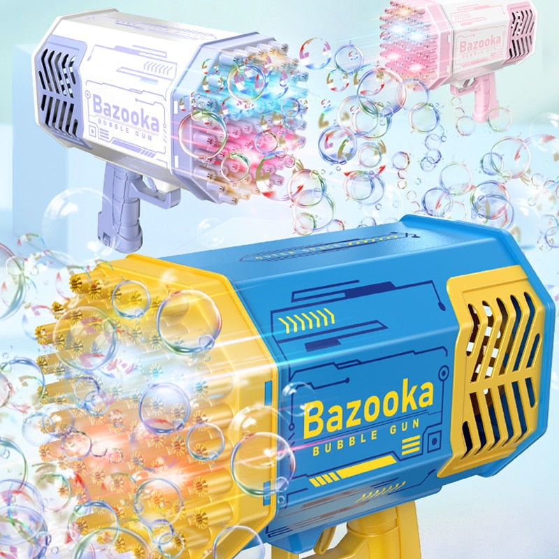 Electric Gatlin Bubble Gun