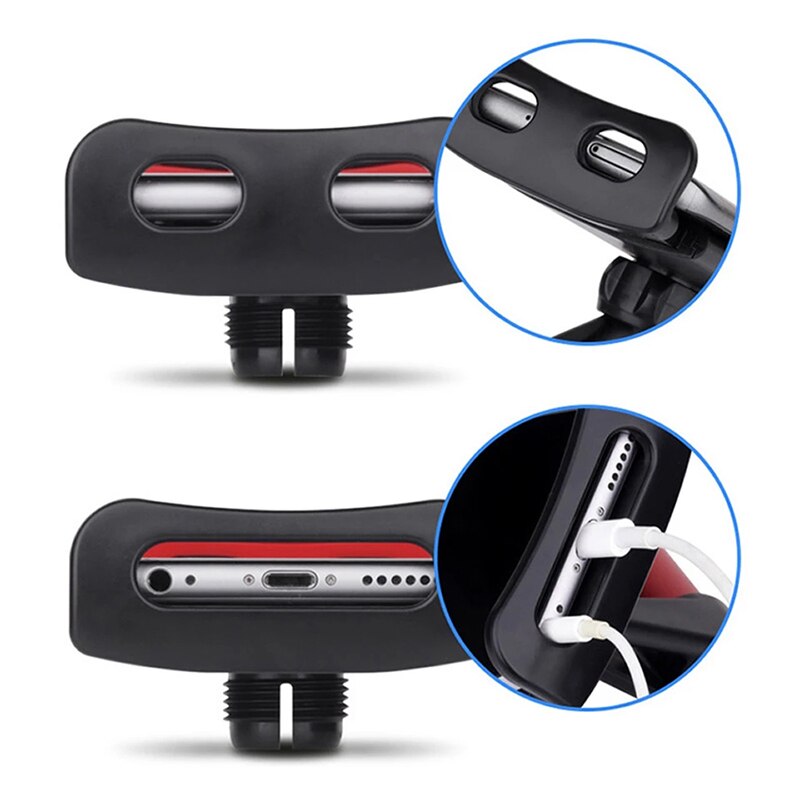 Adjustable Car Back Seat Long Phone Holder