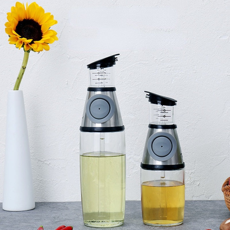 Oil Measure Dispenser Bottle