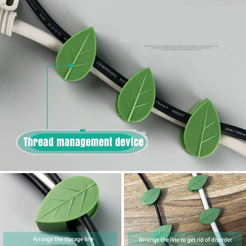 Leaf Shape Self-Adhesive Hook (20 pcs/40pcs)
