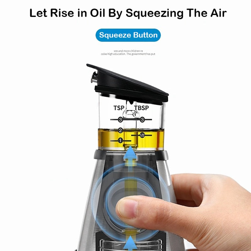 Oil Measure Dispenser Bottle