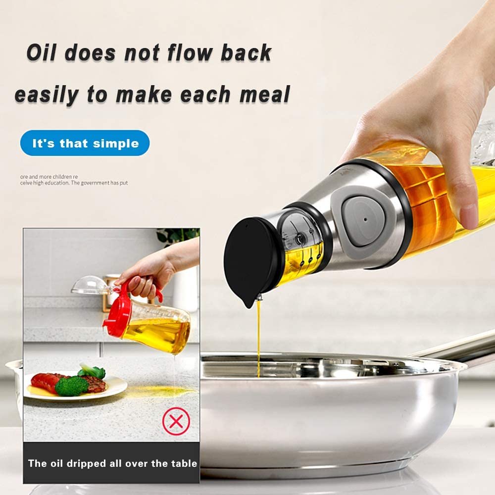 Oil Measure Dispenser Bottle
