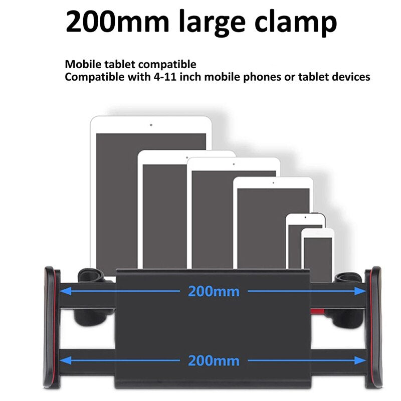 Adjustable Car Back Seat Long Phone Holder