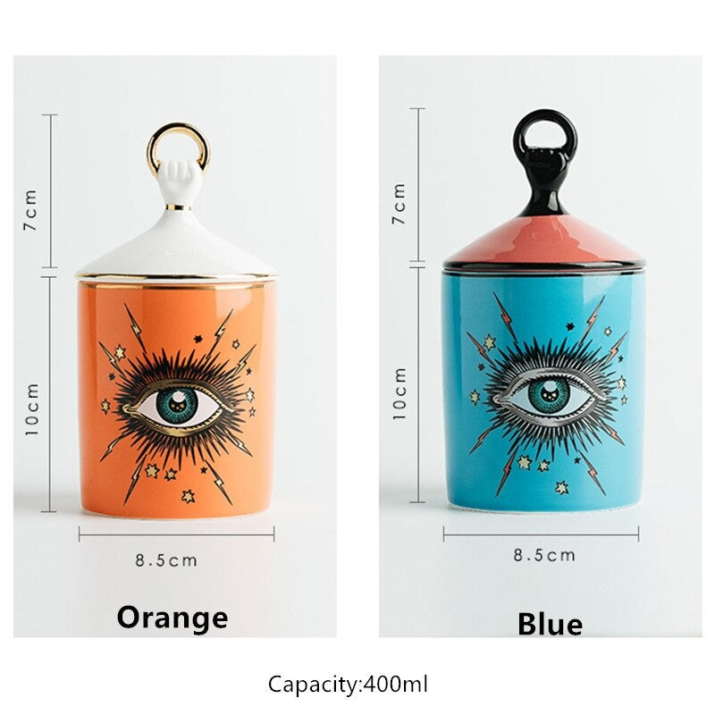 Jaro - All Seeing Eye Ceramic Cookie Jar