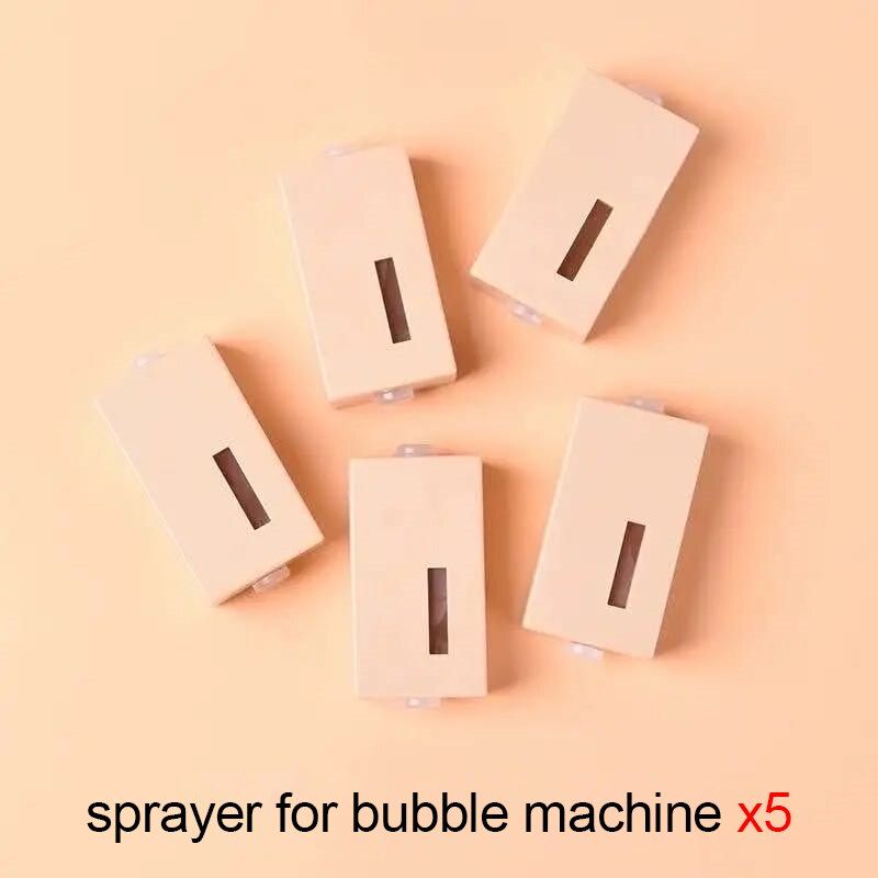 Touchable smoke bubble gun