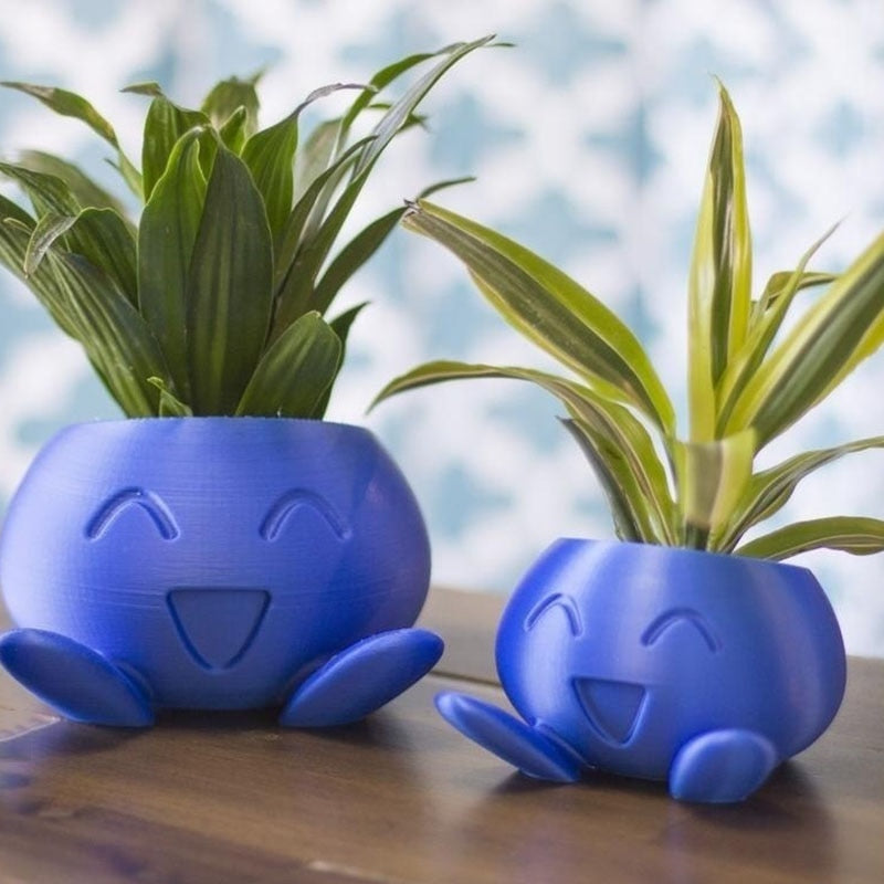Nurano - Cheerful Smiles Colorful Plant Pot