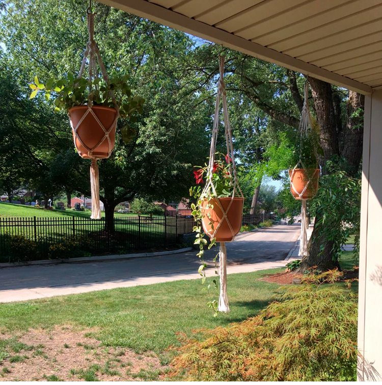 Tago - Bohemian Botanical Macrame Plant Holder