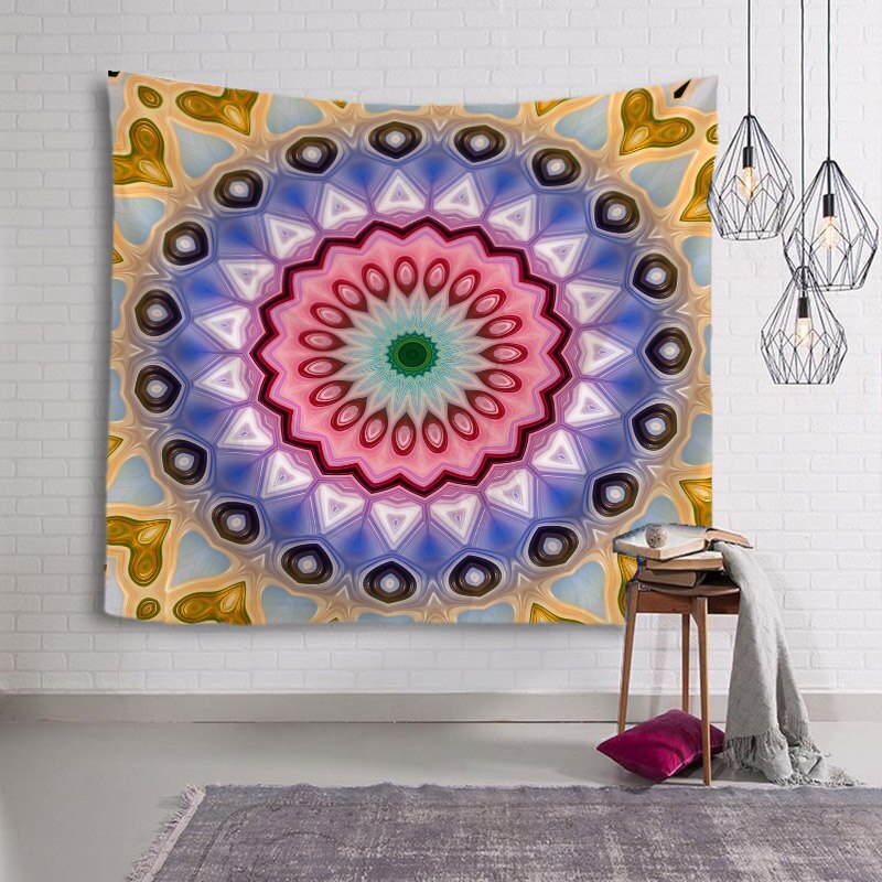 Bohemia - Colorful Mandala Sun Tapestry