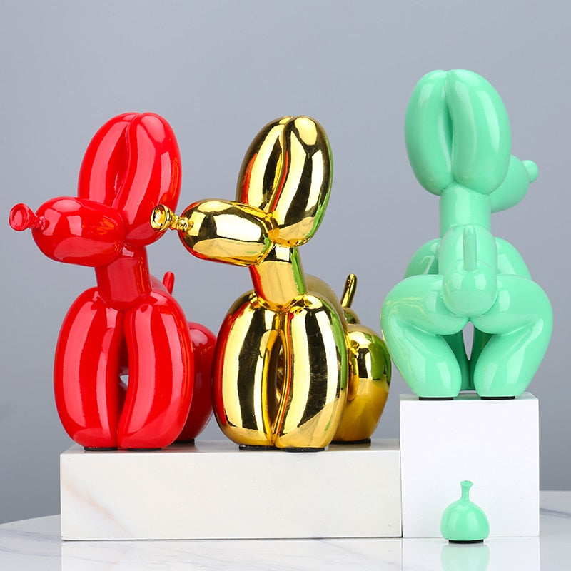 Balloono - Creative Pooping Balloon Dog Statue
