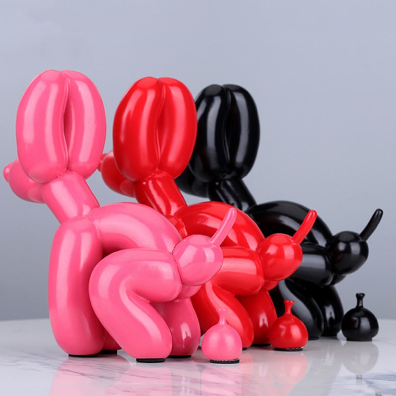 Balloono - Creative Pooping Balloon Dog Statue