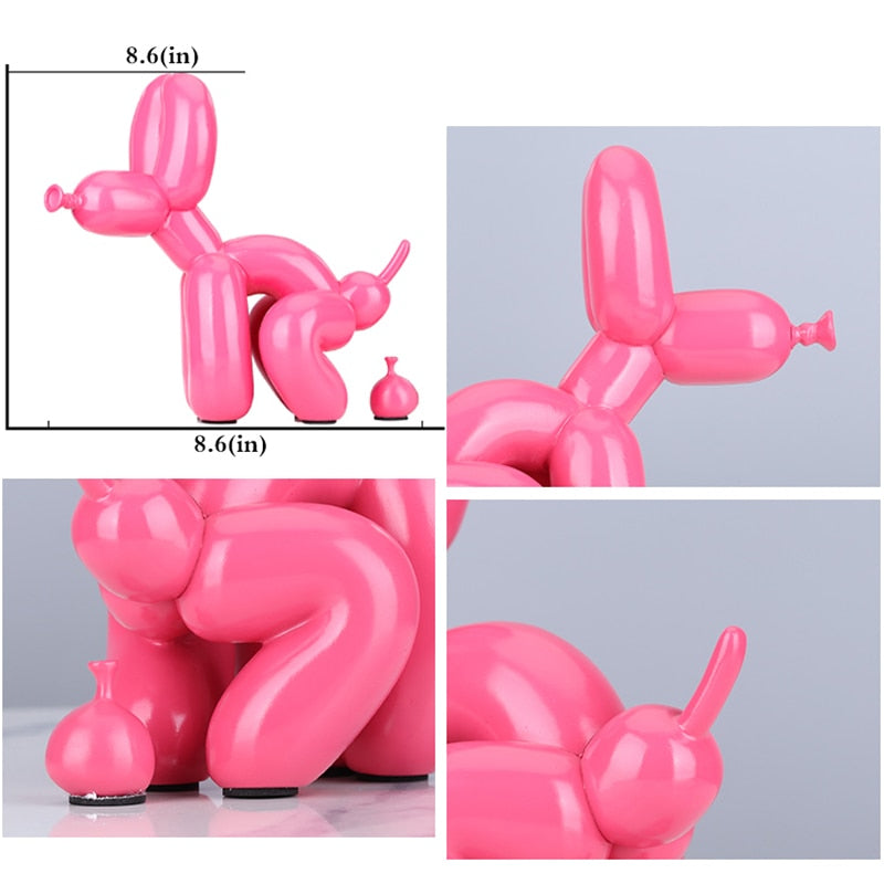 Balloono - Creative Pooping Balloon Dog Statue