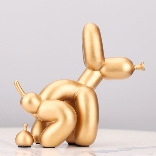 Balloono - Creative Pooping Balloon Dog Statue