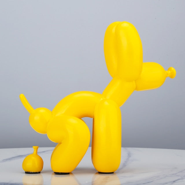 Balloono - Creative Pooping Balloon Dog Statue