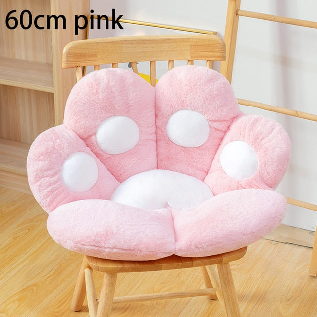 Kat - Cat Paw Plush Seat Cushion