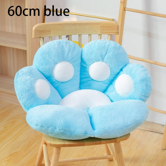 Kat - Cat Paw Plush Seat Cushion