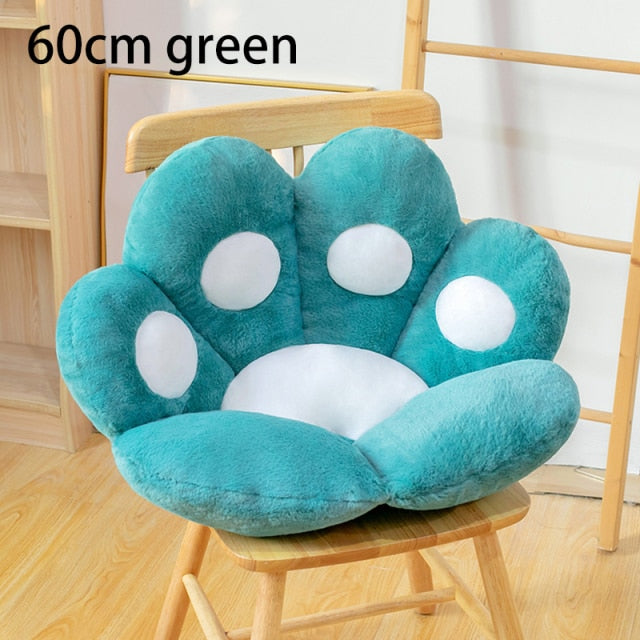 Kat - Cat Paw Plush Seat Cushion