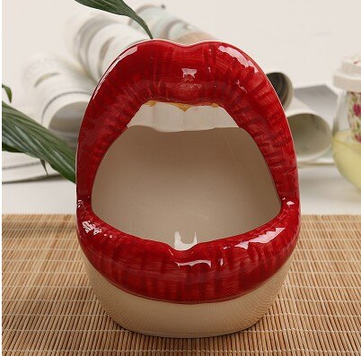 Lebe - Ceramic Lips Flower Pot