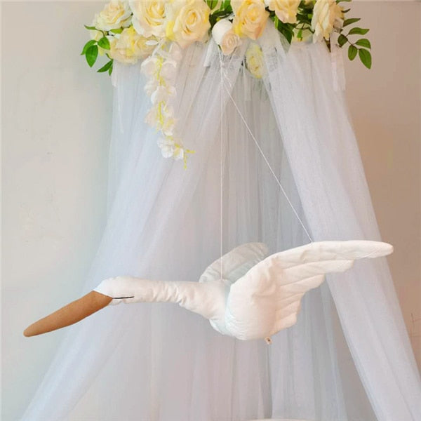Gawlar - Creative wall hanging Swan Plush Stuffed Doll