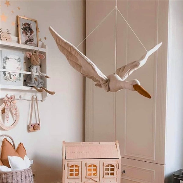 Gawlar - Creative wall hanging Swan Plush Stuffed Doll