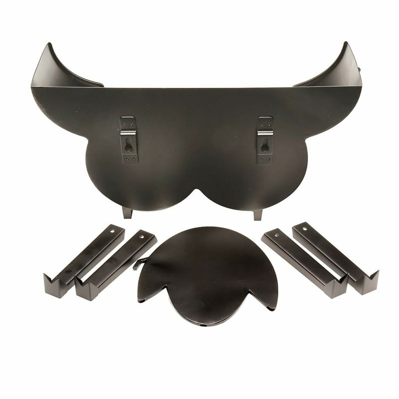 Dolly - Farmhouse Metal Black Sheep Toilet Paper Holder