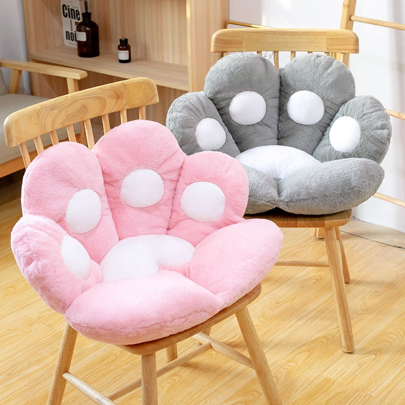 Kat - Cat Paw Plush Seat Cushion