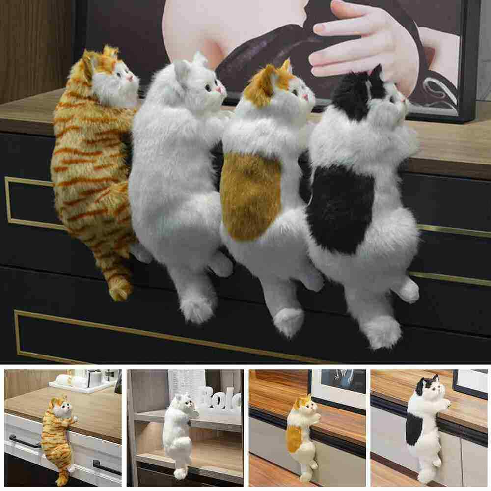 Pushi - Cute Realistic Furry Hanging Cat