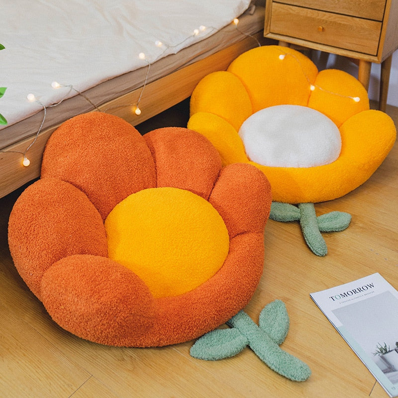 Pystil - Cartoon Flower Plush Cushion