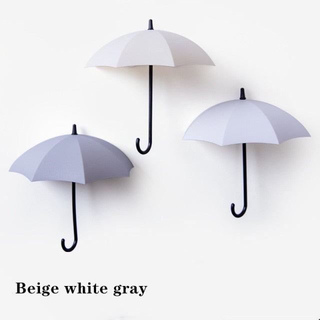 Umbizo - 3 PCS Self Adhesive Umbrella Wall Hooks