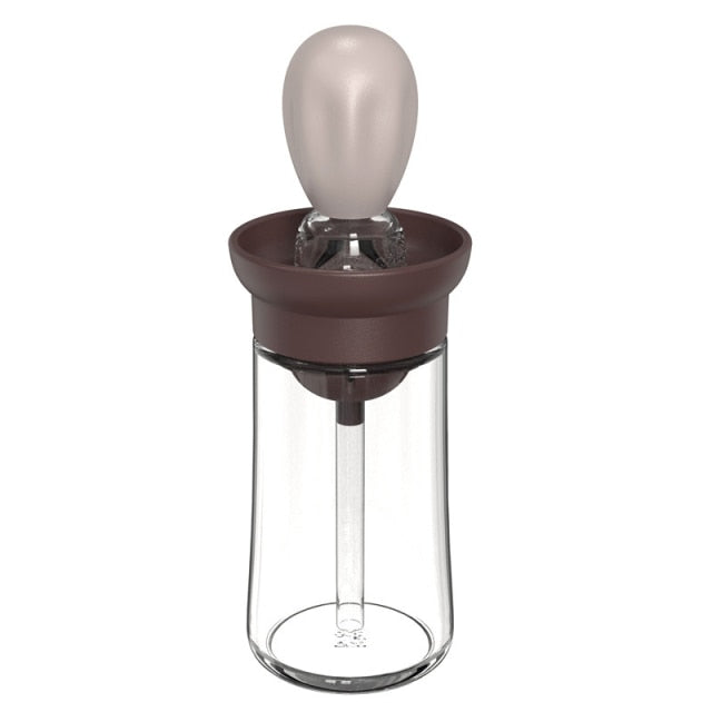 Glass Bottle Oil Measuring Dispenser