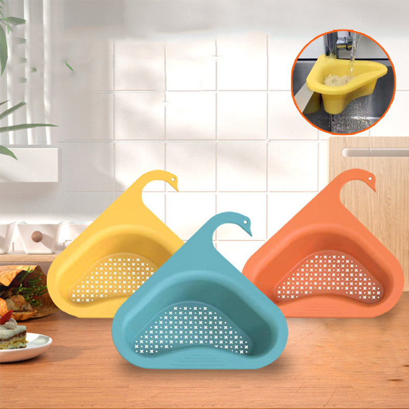 Kitchen Retractable Sink Drain Basket Multi Functional Fruit And