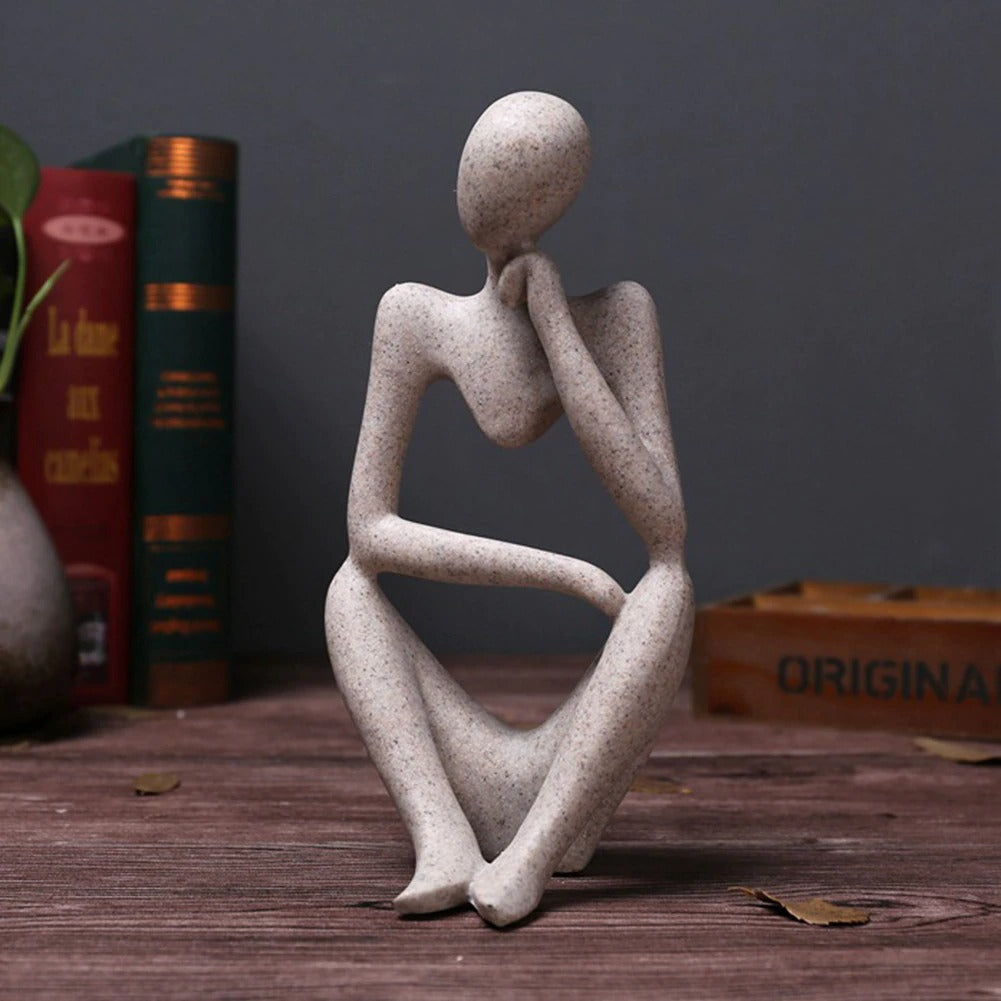 Figuro - Resin Abstract Deep Thoughts Sculpture
