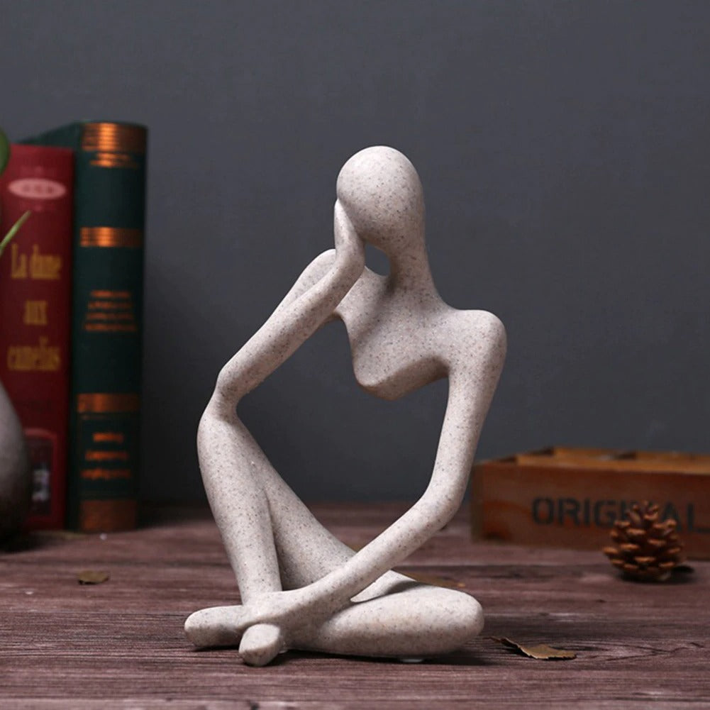 Figuro - Resin Abstract Deep Thoughts Sculpture