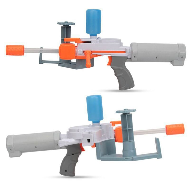 Toilet paper gun toy