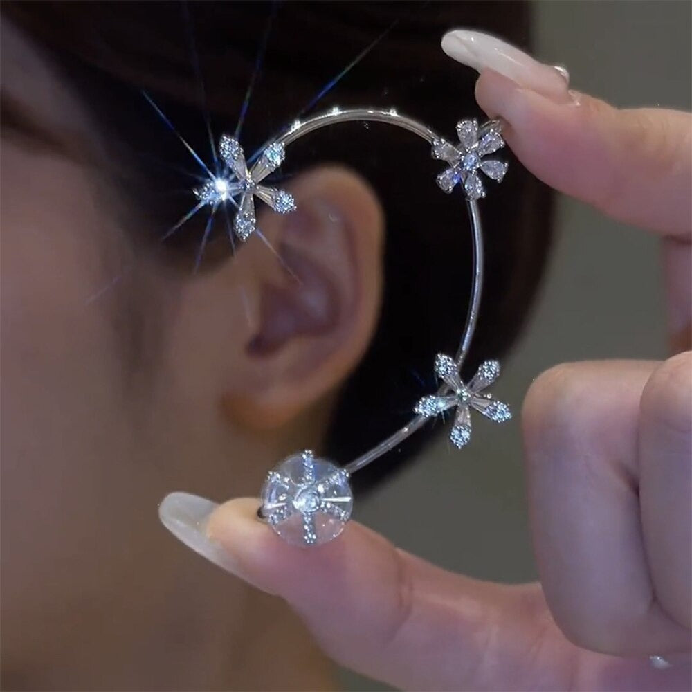 Rotating Windmill Sparkling Earring