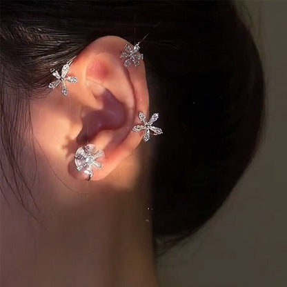 Rotating Windmill Sparkling Earring