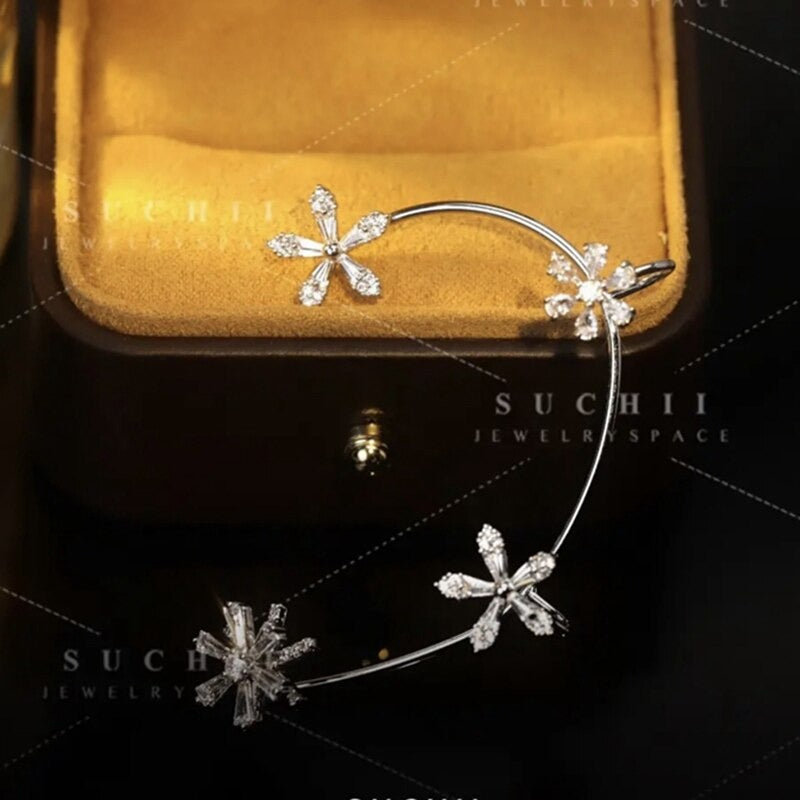 Rotating Windmill Sparkling Earring