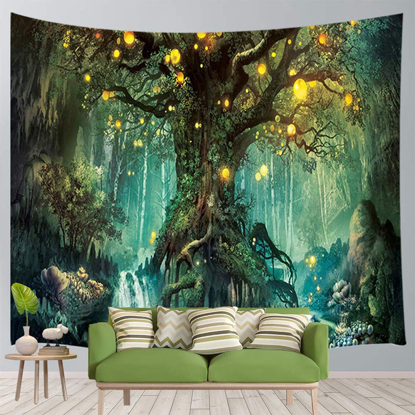 Treeorzo - Illuminating Wish Tree Tapestry