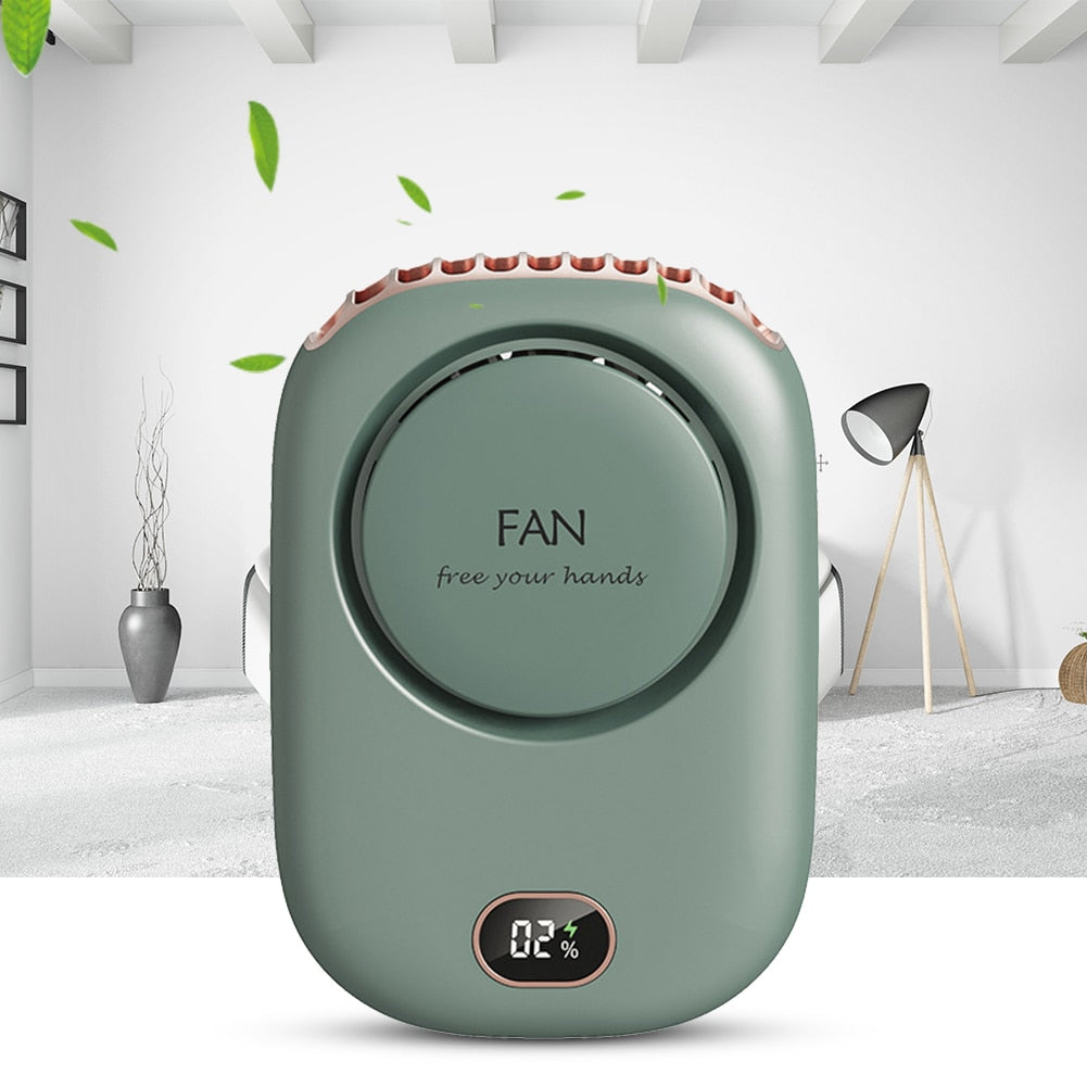 Hands-free Personal Rechargeable mini Fan