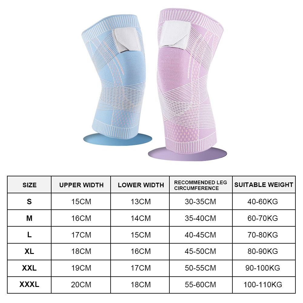 3D Pressurized Bandage Knee Support Brace