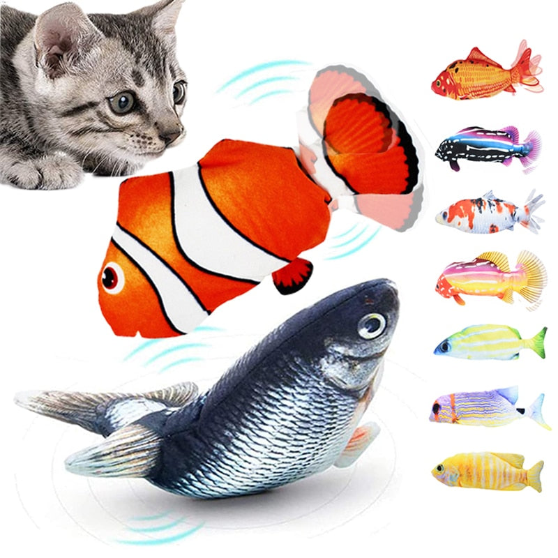 Dancing Fish Interactive Pet Toy