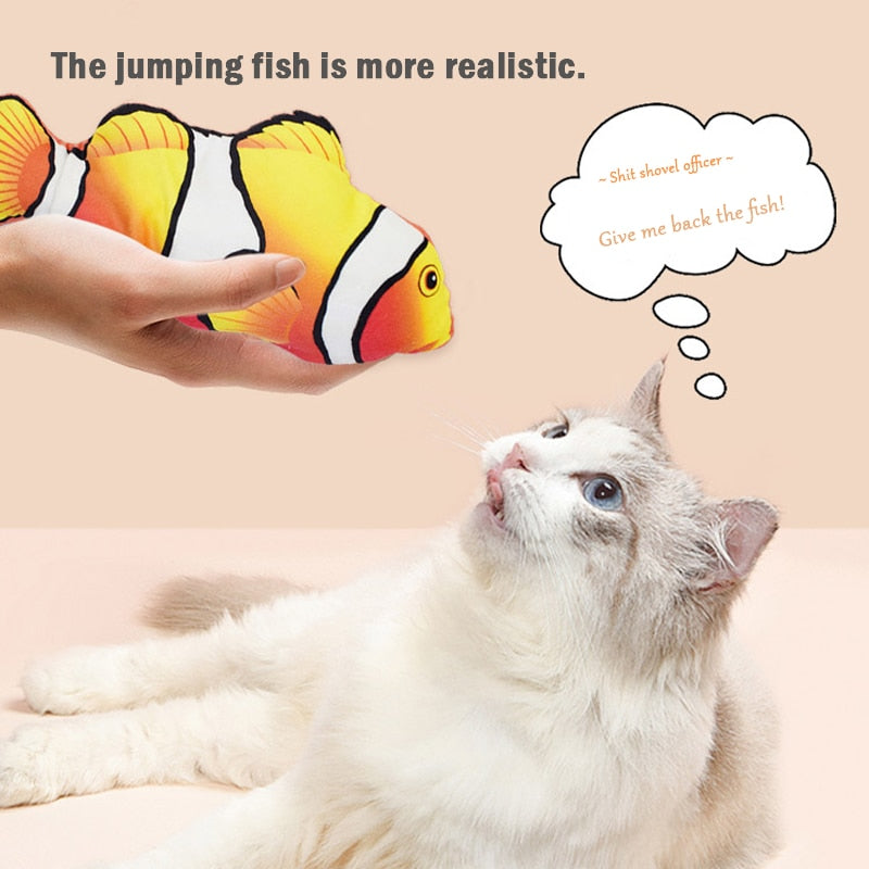 Dancing Fish Interactive Pet Toy
