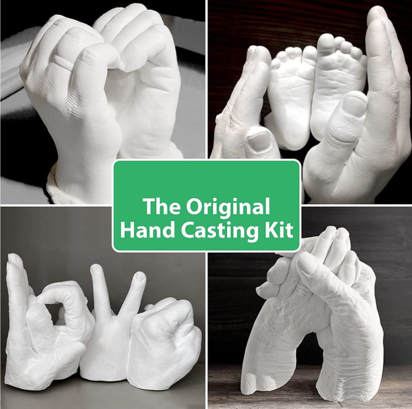 Eelhoe Souvenir Hand Casting Set Hand Mold Set DIY Plaster Mold